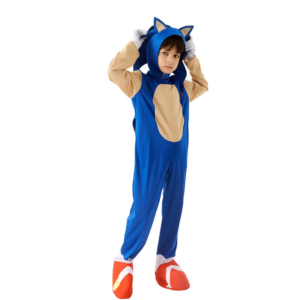 Halloween Costumes Sonic the Hedgehog Costume Supersonic Kid sonic Show ...