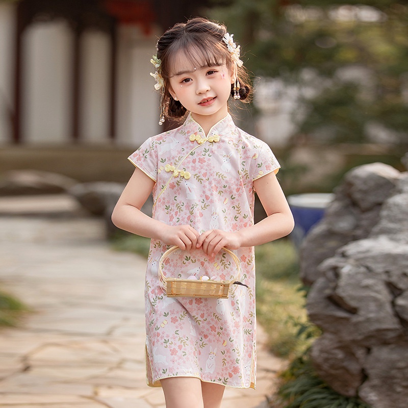 Cheongsam kids hot sale