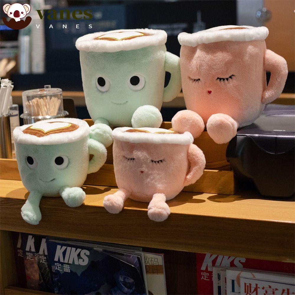 Decor Japanese Matcha Coffee Cup Plush Doll Coffee Cup Plush Toy Sakura  Latte