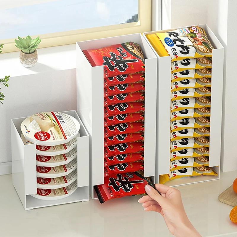 Ramen Storage Box Kitchen Instant Noodle Cup Tissue Storage Bins Facial ...