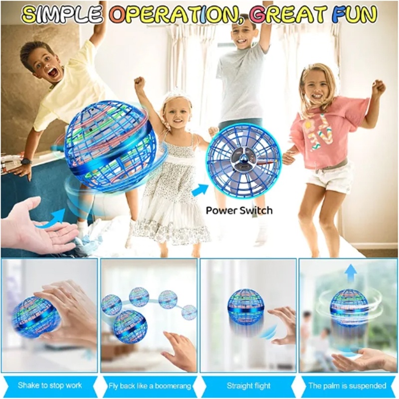 Flynova Pro Flying Ball Spinning Endless Tricks Flying Spinner ...