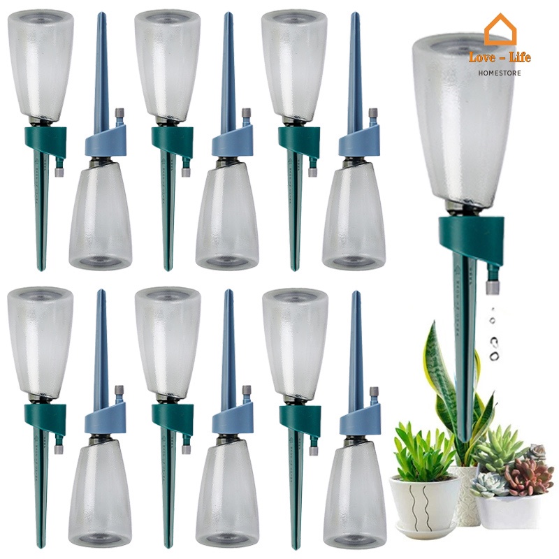 Household Flower Plants Automatic Watering System Dripper Self-Watering ...