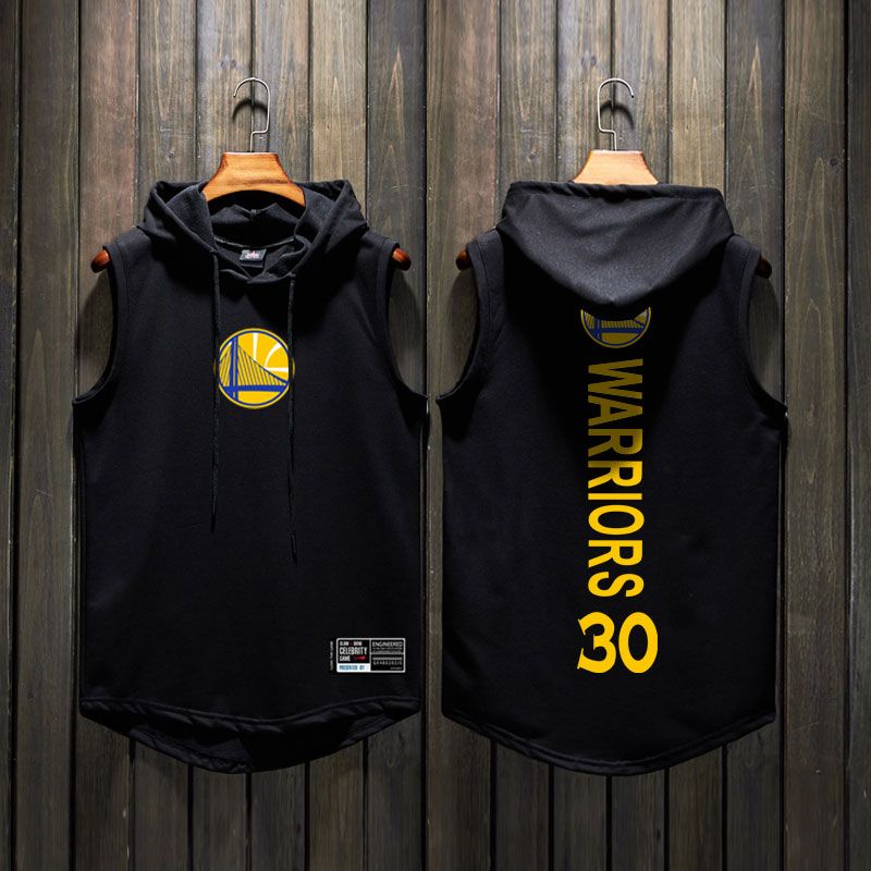 Golden state warriors sleeveless hoodie nike deals