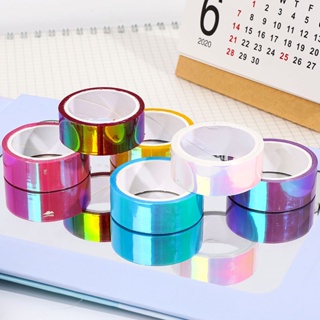 10m*15mm Creative Purple Washi Tape Glitter Flash Stickers Diy Album  Decoration Adhesive Hand Account Tape Masking Tape 1 Pcs - Washi Tape -  AliExpress