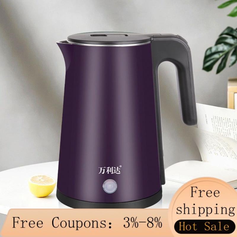 Electric kettle outlet for boiling water