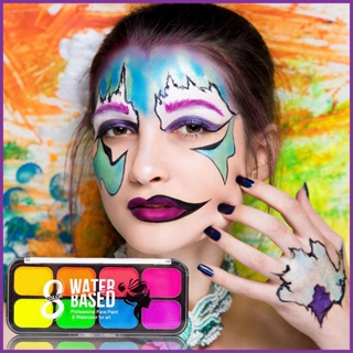 Water Soluble Body Face Palette Painting Human Based Facepaint