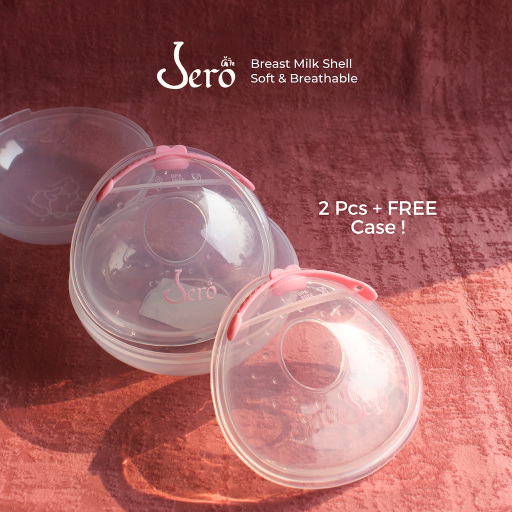 JAGEUN JERO Premium Breast Milk SHELL Breast Milk Container 2 pcs FREE ...