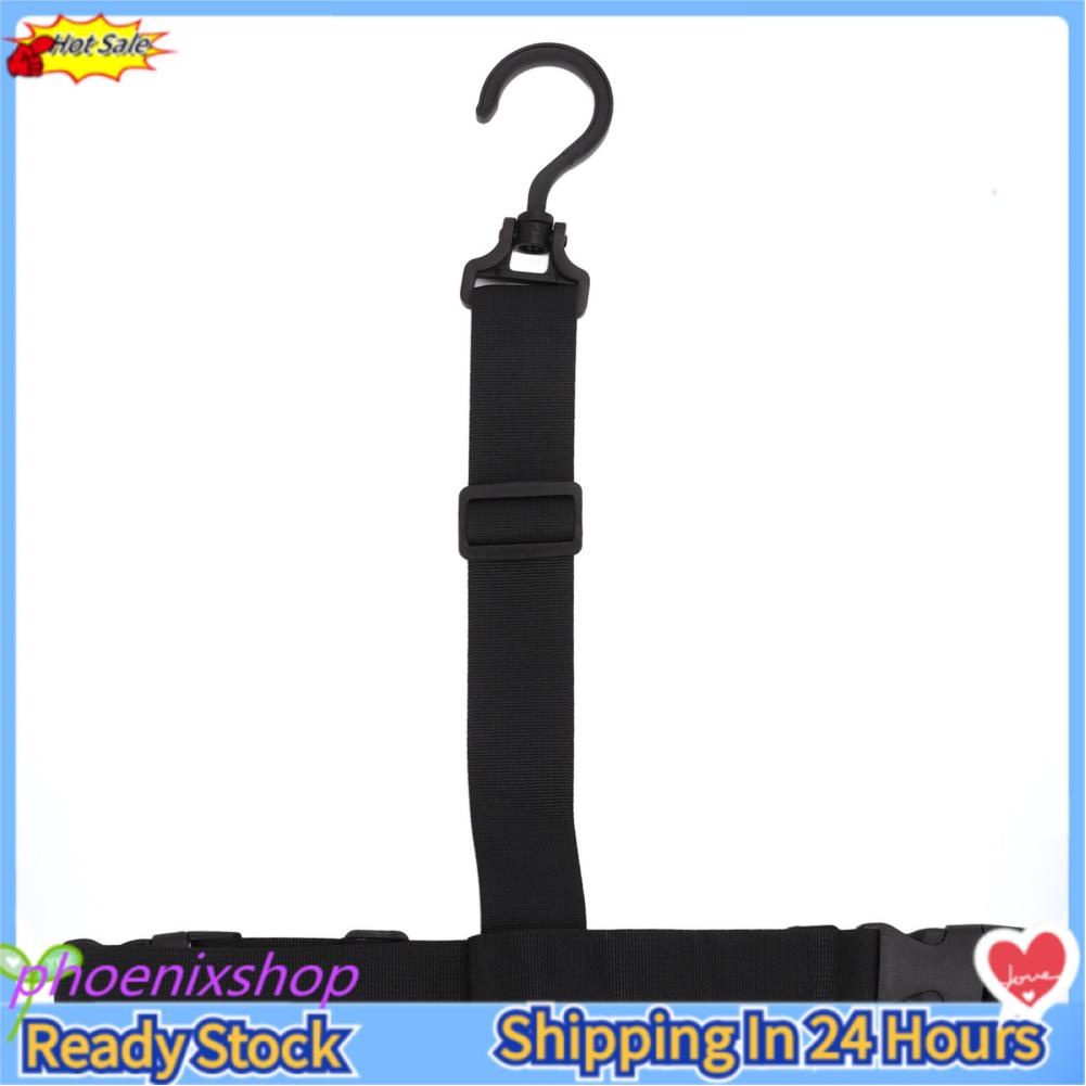 Fishing Wader Boot Hanger 360° Rotating Buckle Boots Strap