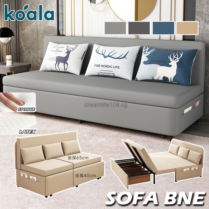 Koala Sofa Bed Home Folding Sofa Technology Cloth Telescopic Storage