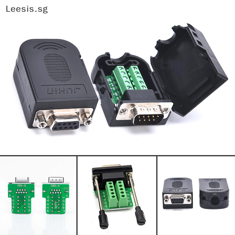 Readystock DB9 Connector RS232 Male Female 9 Pin RS485 Breakout ...