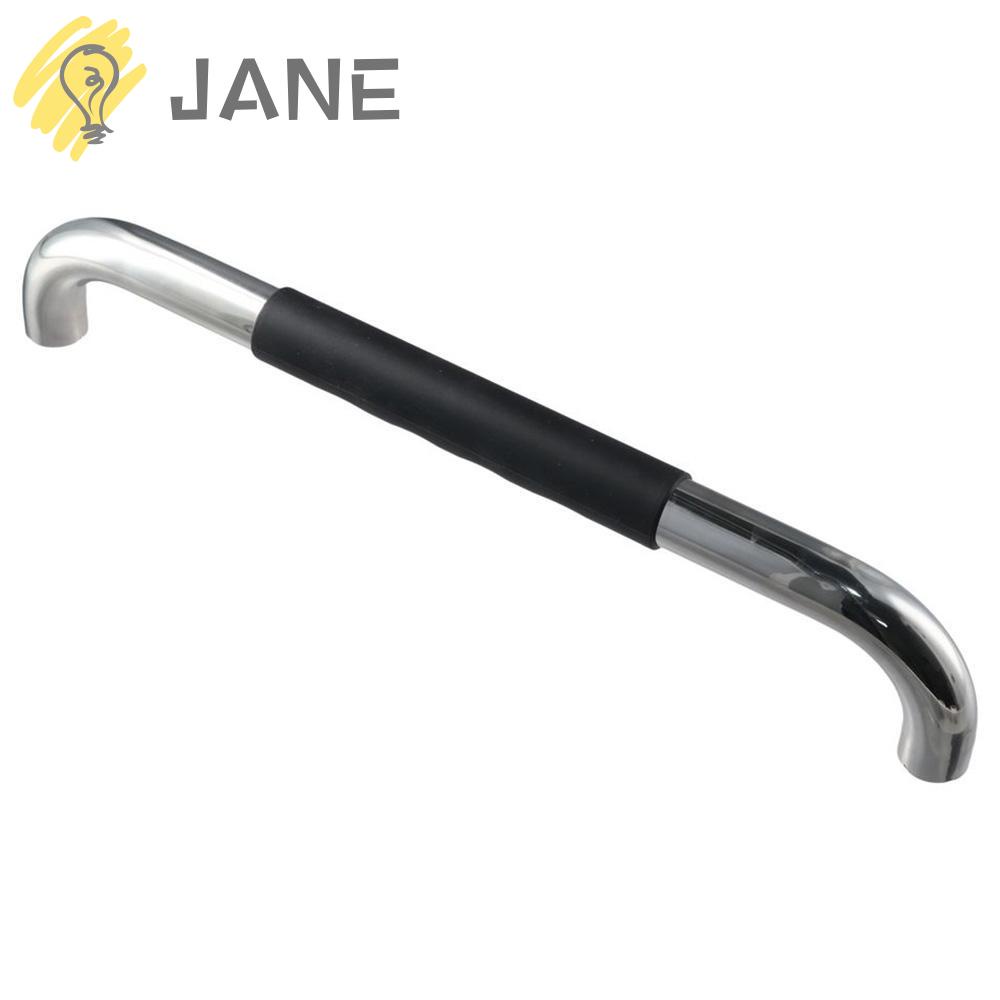 JANE Shower Handle, AntiSlip Silver Grab Bars, Modern 16 Inch