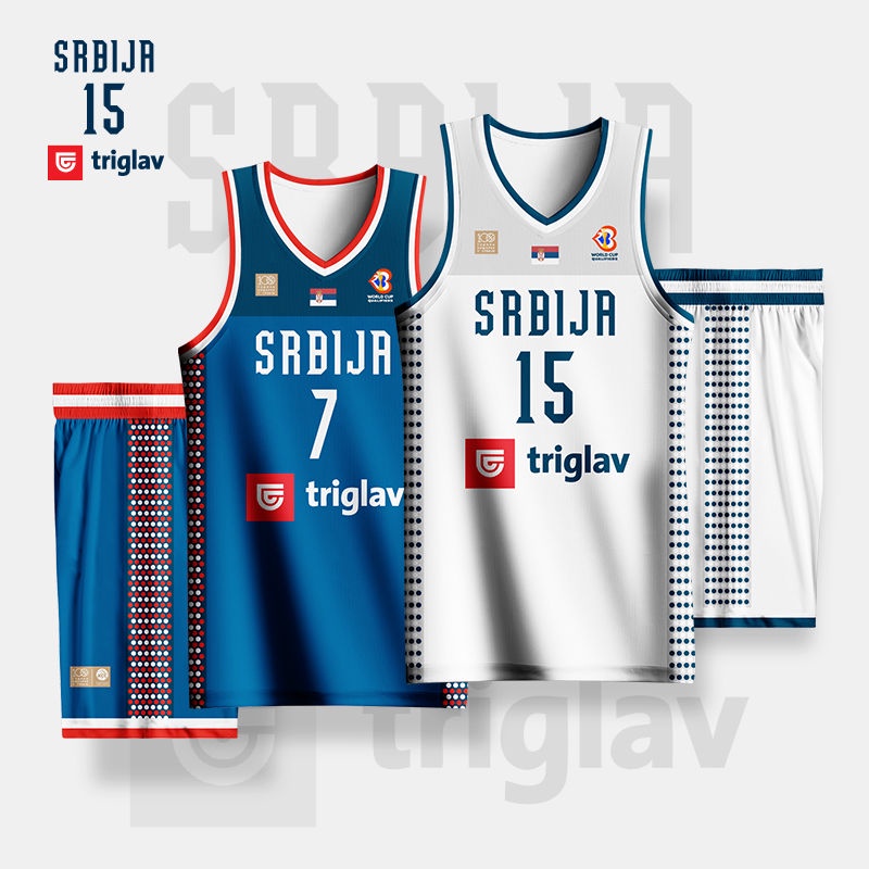 Serbia basketball jersey sales 2019