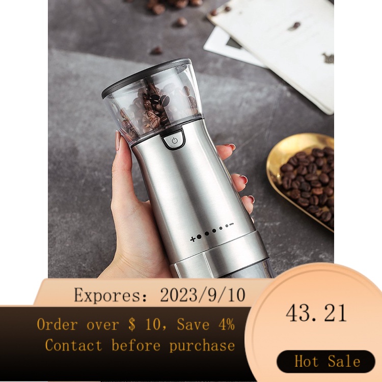 NEW Coffee Coffee Grinder Coffee Beans Electric Grinding Machine Small Manual Hand Grinding Coffee Machine Portable Au
