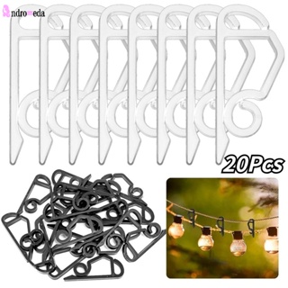 60PCS Curtain Clips with S Hooks for Hanging Party String Lights