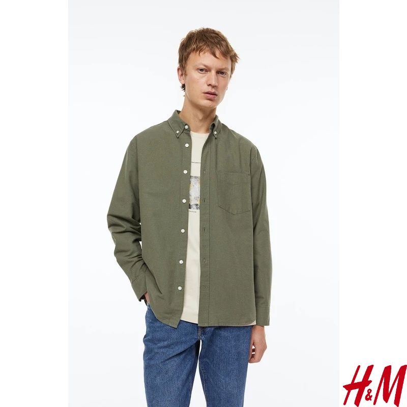h&m button down shirt