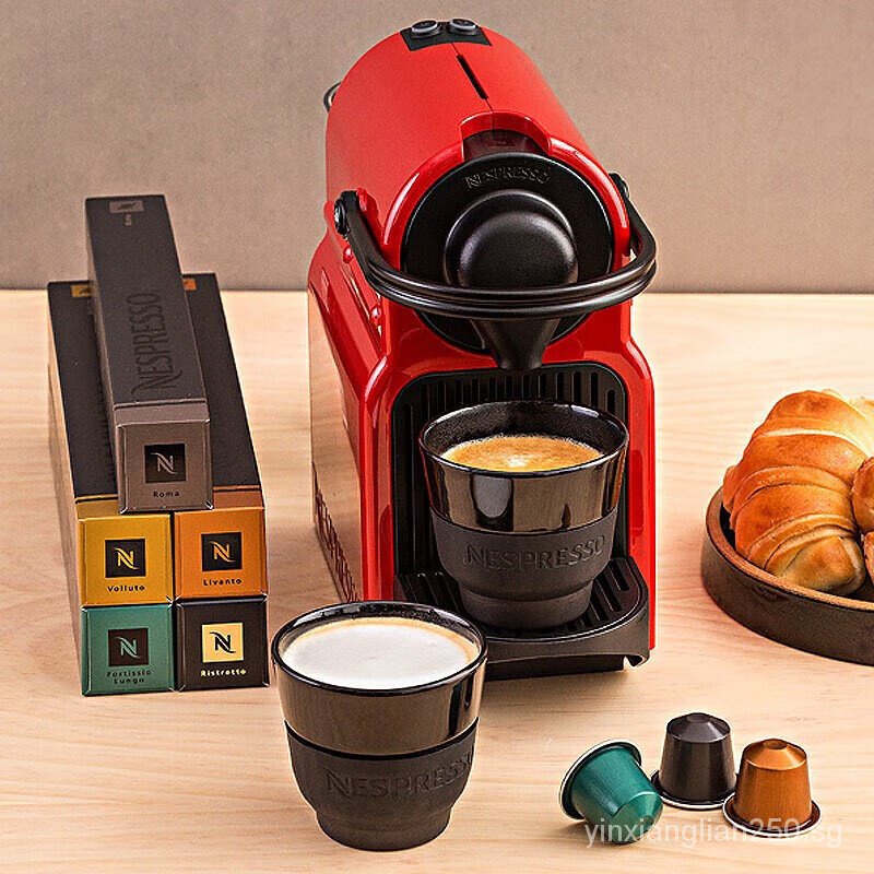 NESPRESSO Inissia C40 WHITE Non-Milk, NESPRESSO, Coffee Machines, Drink  & Coffee, Small Home Appliances, Smart Home