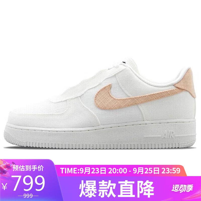 Air force 1 canvas on sale white