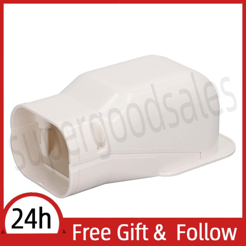 Supergoodsales Air Conditioner Tubing Cover PVC Line AC Through Wall