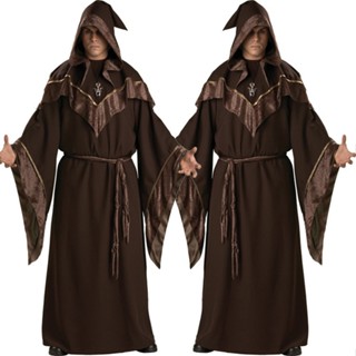 Harry Potter Wizard Robe Cloak Mantle Cape Overcoat Hogwarts Costume 