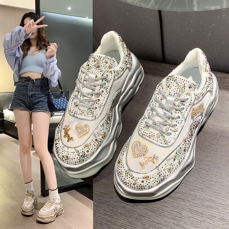 Glitter on sale chunky sneakers