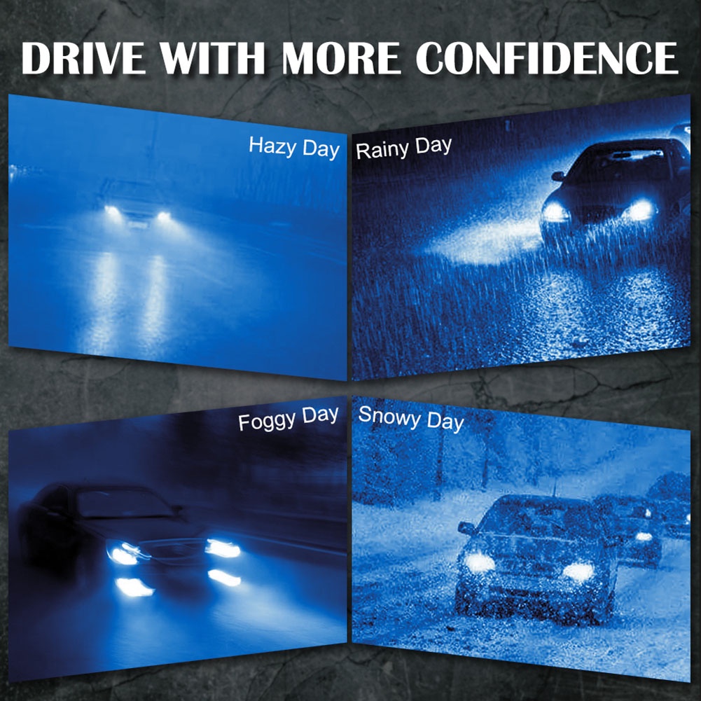 LED Car's Headlights Strong Auto Driving Lights For SUVs