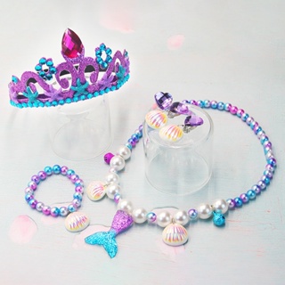 Girls DIY Bead Set Jewelry Making Kit for Kids Girl Pearl Beads for  Bracelets Rings Necklaces Creativity Kits Art Craft