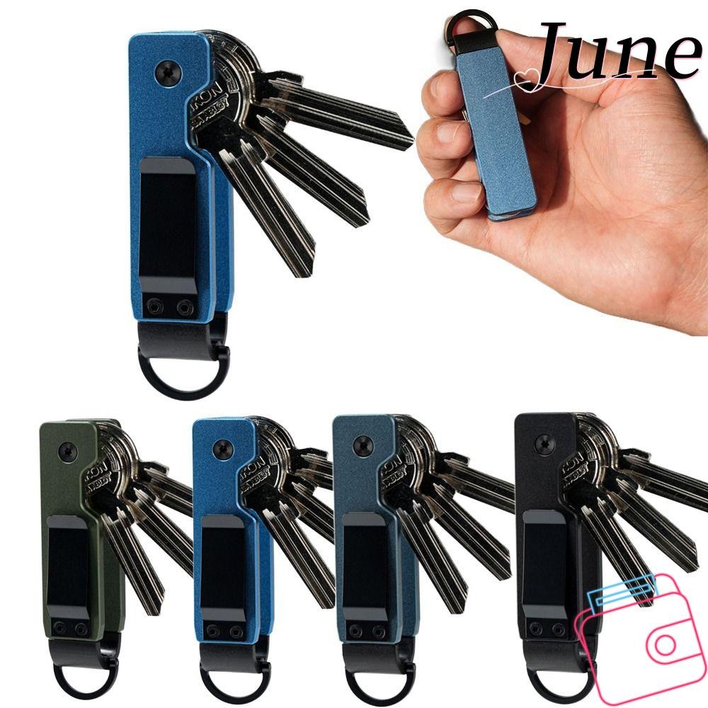 JUNE Key Holder, Holds 2-5 Keys Minimalist Key Organizer, Smart Metal ...