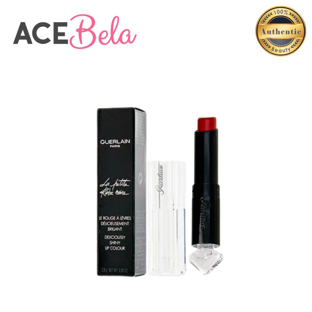 CLEARANCE Guerlain La Petite Robe Noire Deliciously Shiny Lipstick 022 Red Bow Tie 2.8g Box Damaged 100 Authentic Shopee Singapore