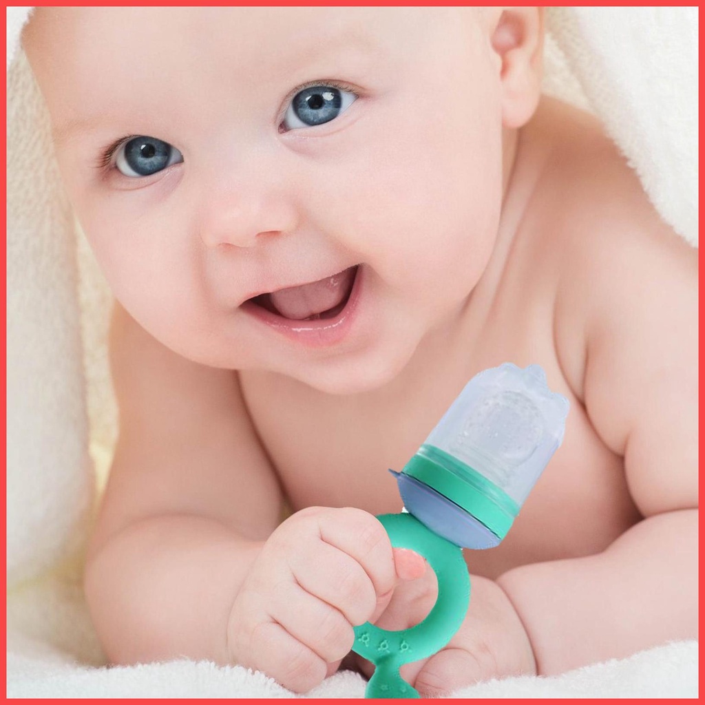Feeder Pacifiers 3 in 1 Silicone Pacifier Feeder With Rabbit Ear Safe Teething Feeder FoodGrade
