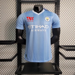 Manchester City No17 De Bruyne Home Long Sleeves Soccer Club Jersey