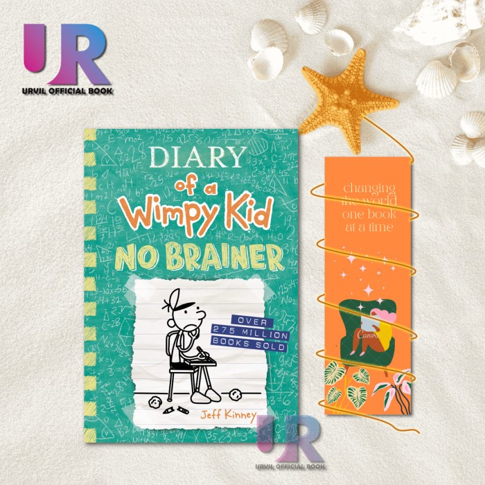 No Brainer (Diary of a Wimpy Kid Book 18) By Jeff Kinney