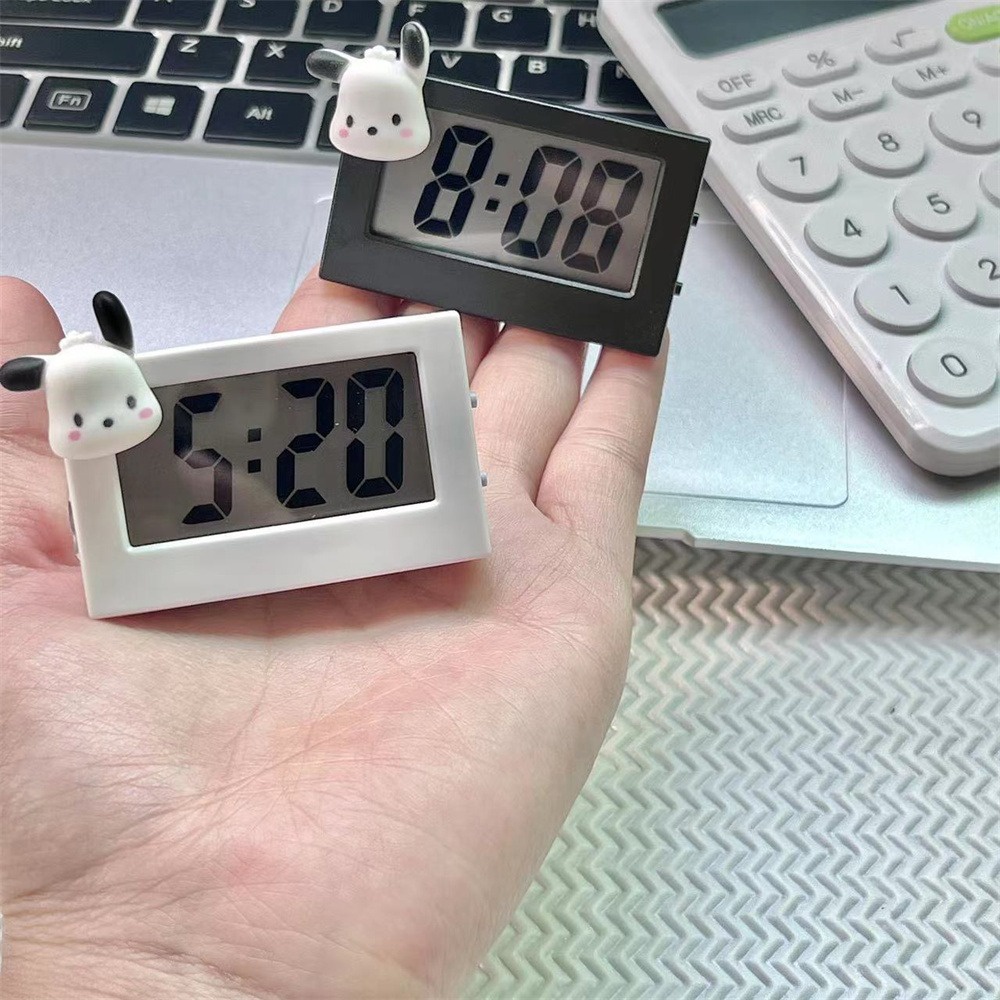 Sanrio Pochacco Mini Table Clock Mini Digital Clock Portable Table ...