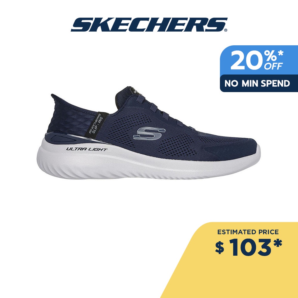 Skechers Men Slip Ins Sport Bounder 2.0 Emerged Shoes 232459 NVY