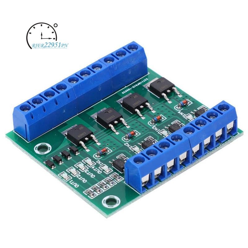 4 Channel Amplifier Circuit Board Driver Module (Green,1 Pcs) | Shopee ...
