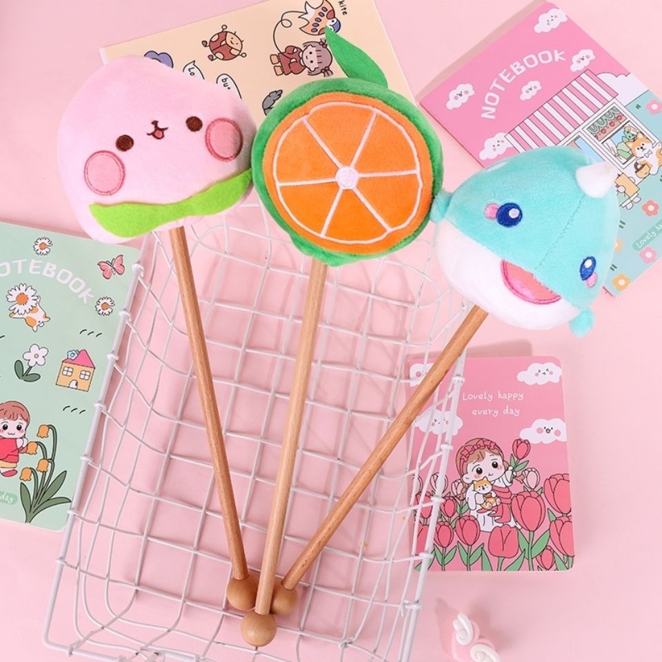 Massage Hammer Knocking Hammer Stick Cartoon Cute Plush Hammer Shape