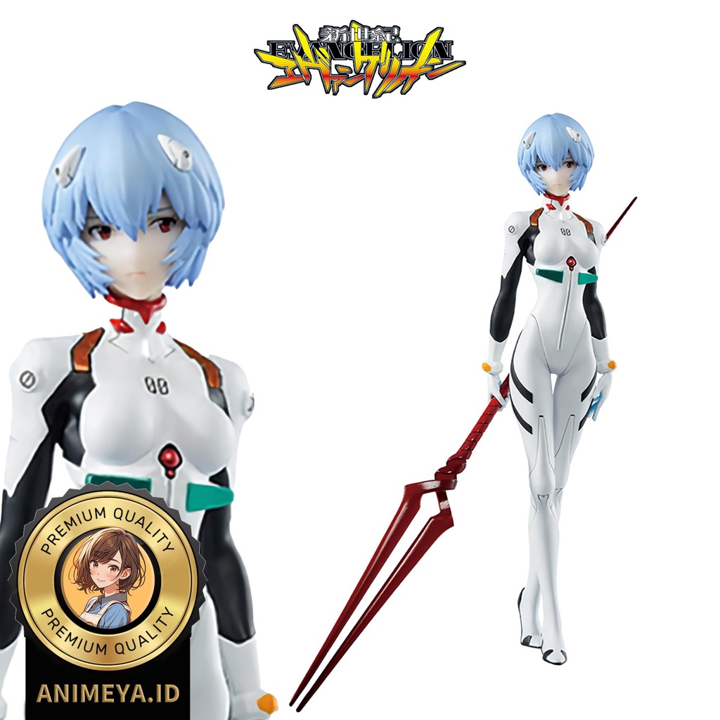 Action FIGURE NEON GENESIS EVANGELION REI AYANAMI ICIBAN KUJI STUDIO ...