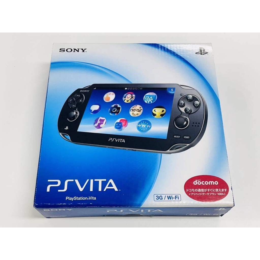 Sony PS Vita PCH-1100 Black OLED 3G/Wi-Fi Model | Shopee