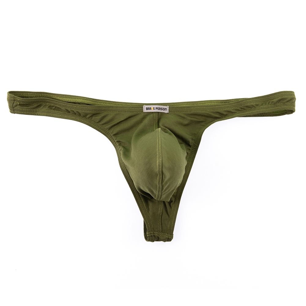 BRAVE PERSON Men's G-Strings and Thongs with Modal Fabric in Pure Color ...