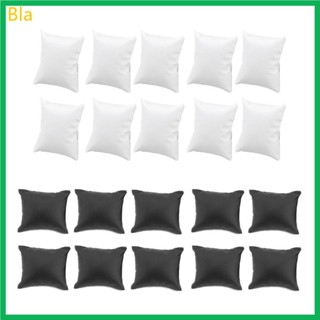 Bla Set of 10 PU Leather Watch Pillows Bracelet Jewelry Leatherette Display Pillows Soft Jewelry Display Pillows for Jew Shopee Singapore