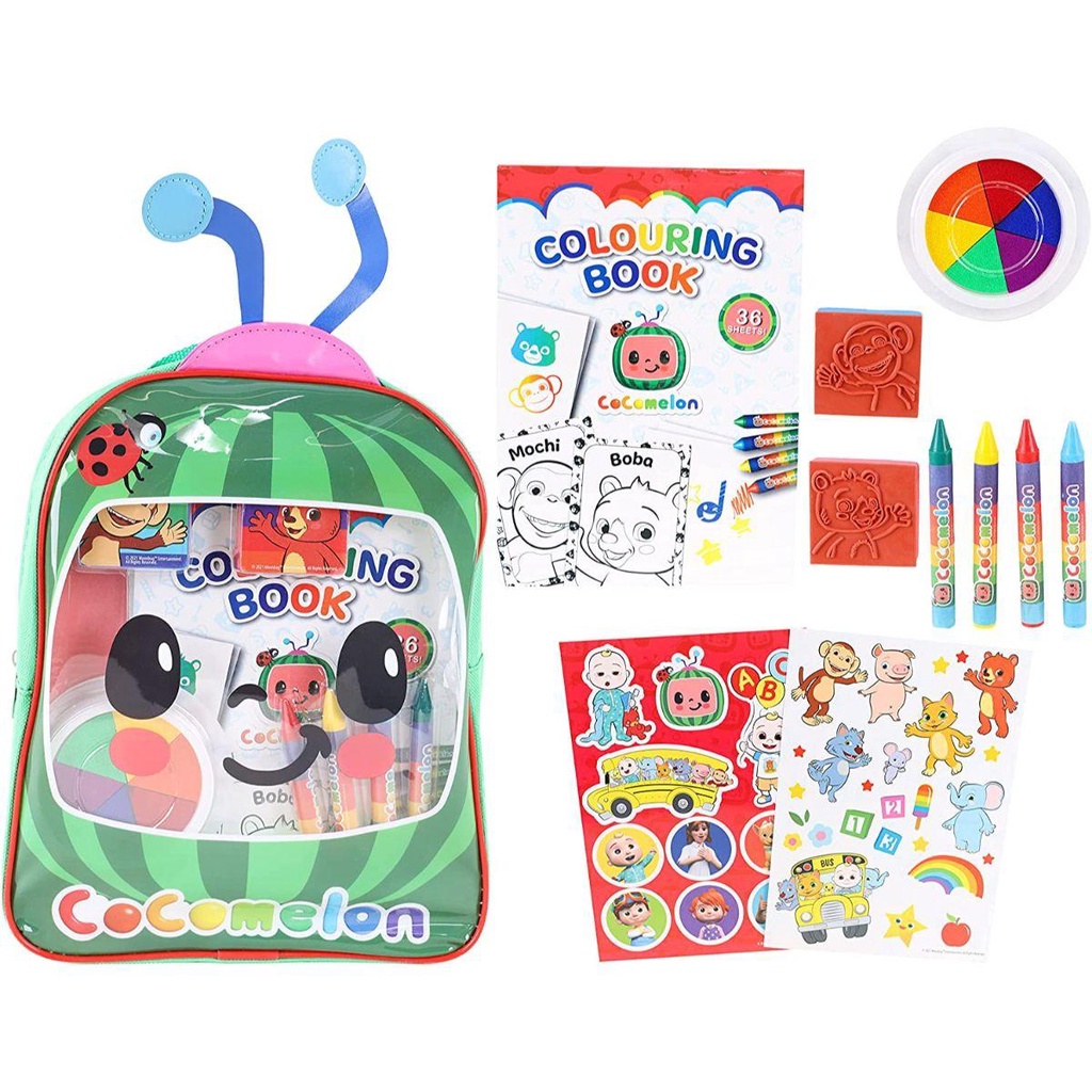 Cocomelon Pre-Filled Craft Backpack | Shopee Singapore