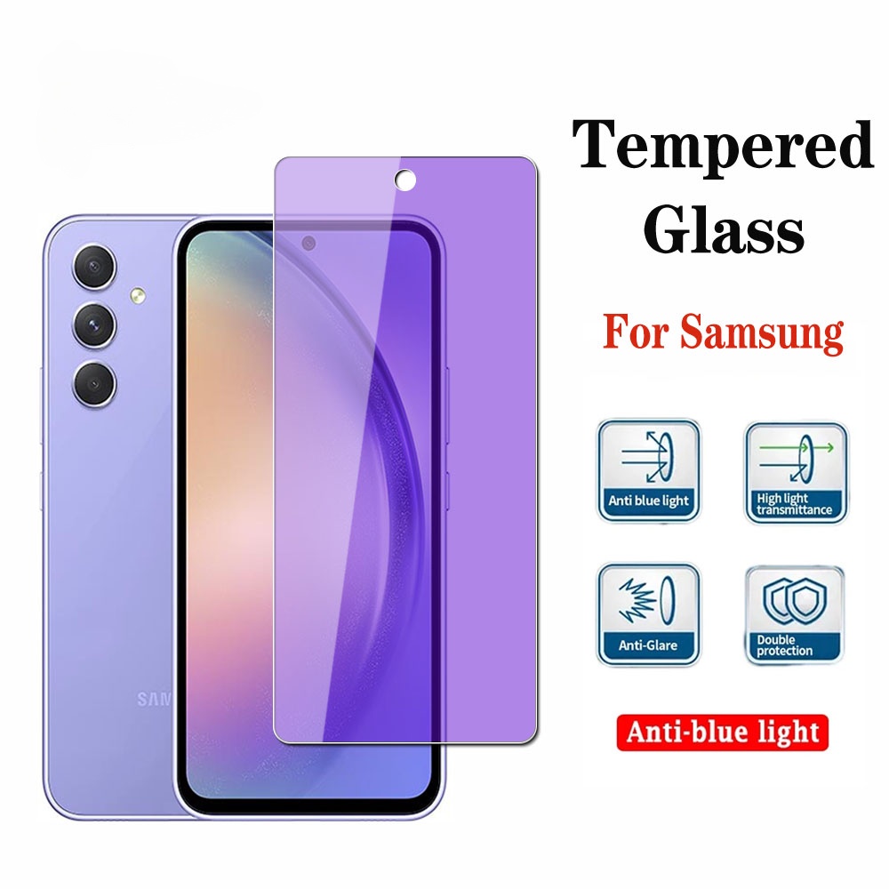 For Samsung Galaxy A05 A05S A15 A25 FULL COVER Tempered Glass Screen  Protector