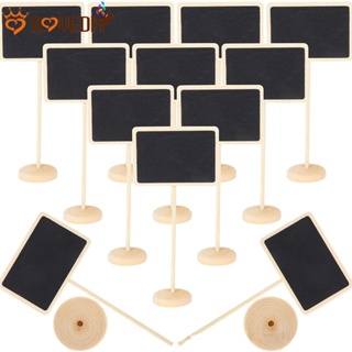5PCS Mini Chalkboards Rectangular Hanging Blackboard Double Sided  Chalkboard Wedding Party Table Number Place Tag Message Board