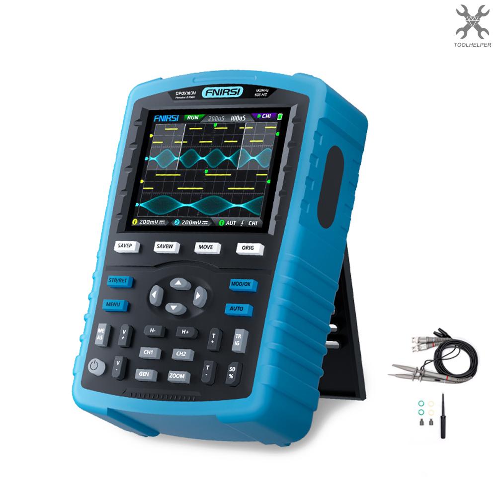 FNIRSI Portable Oscilloscope 180MHz Bandwidth Handheld Fluorescent