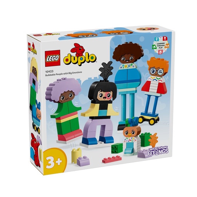 LEGO Duplo 10423 Buildable People with Big Emotions (71 pcs) | Shopee ...