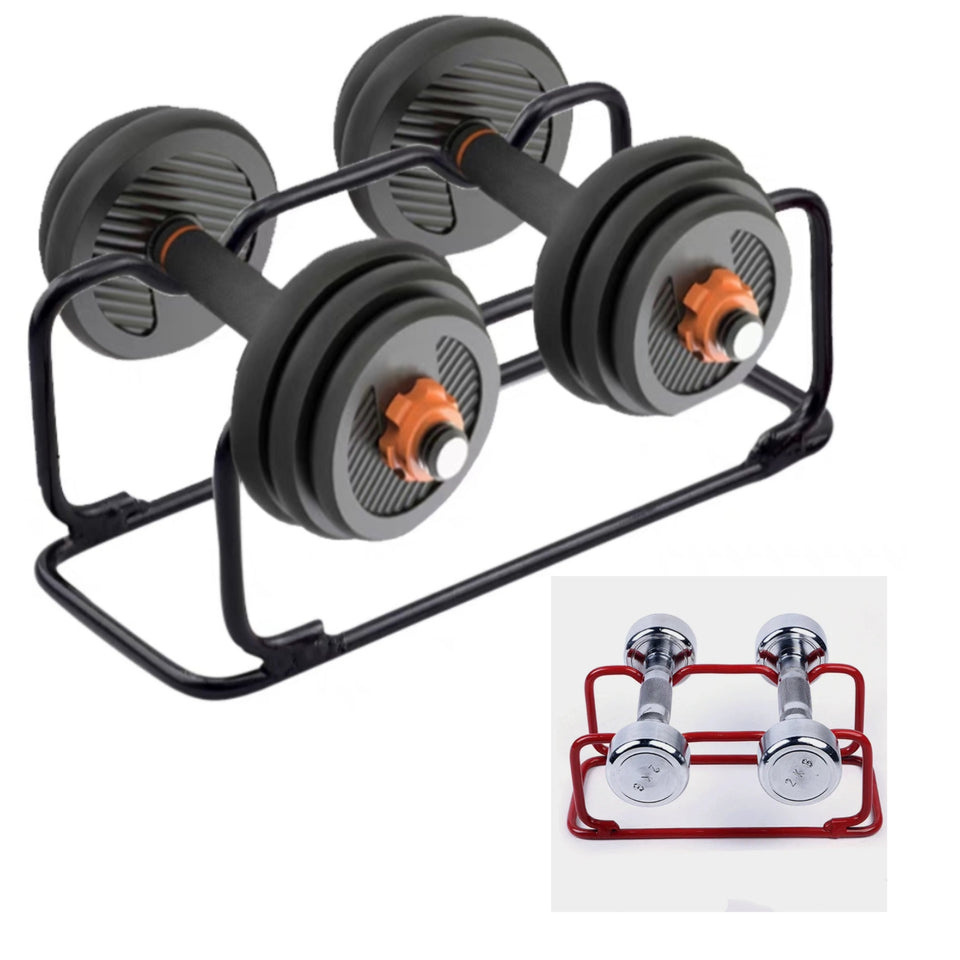 Dumbbell Rack Compact Durable Barbell Storage Stand For Home Office Gym ...