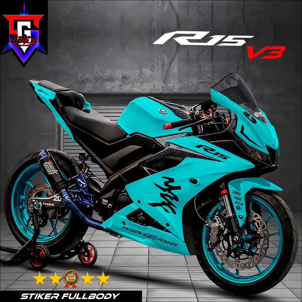 R15 Wrap V3 Full Body Wrap Cr Decals Designs R15 V3 Yamaha R15 V3