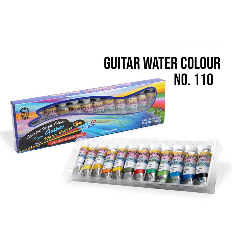 1 pack Cat Air 12Warna Guintar Water Colour No.110