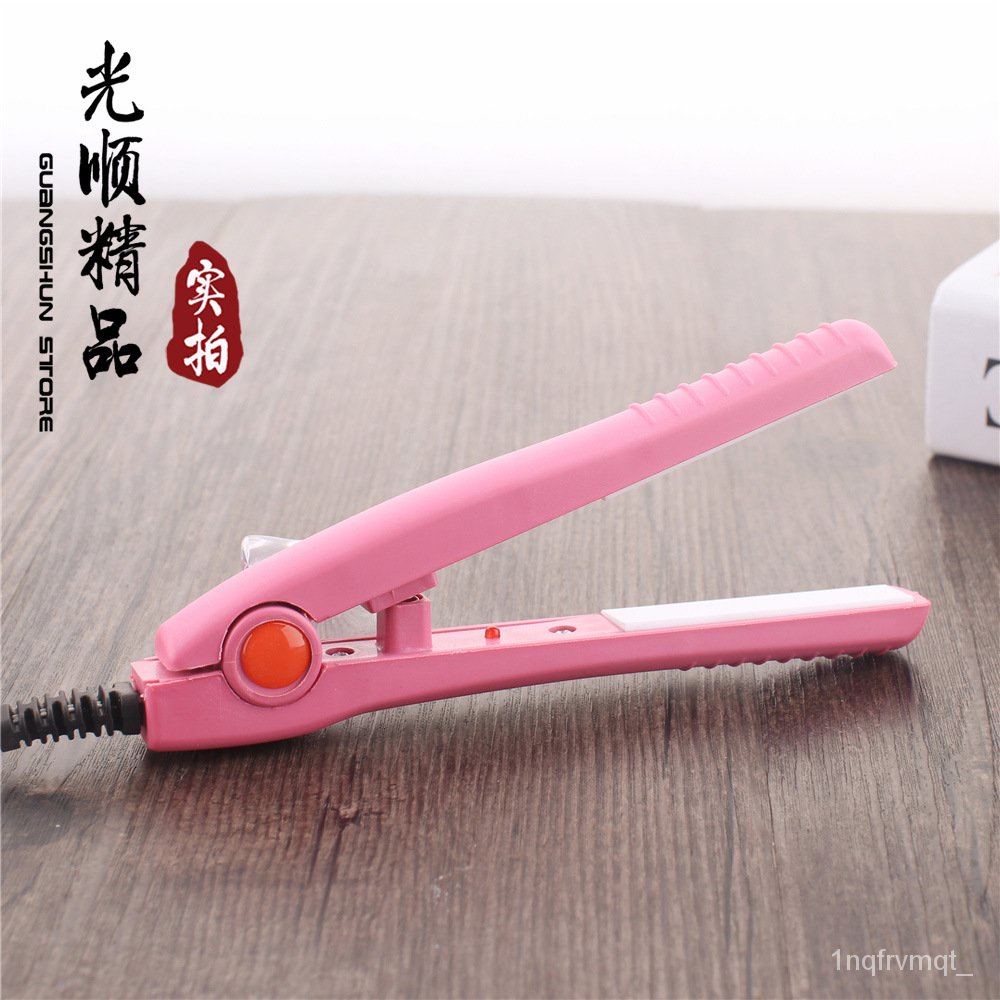 Electric shop hair straightener