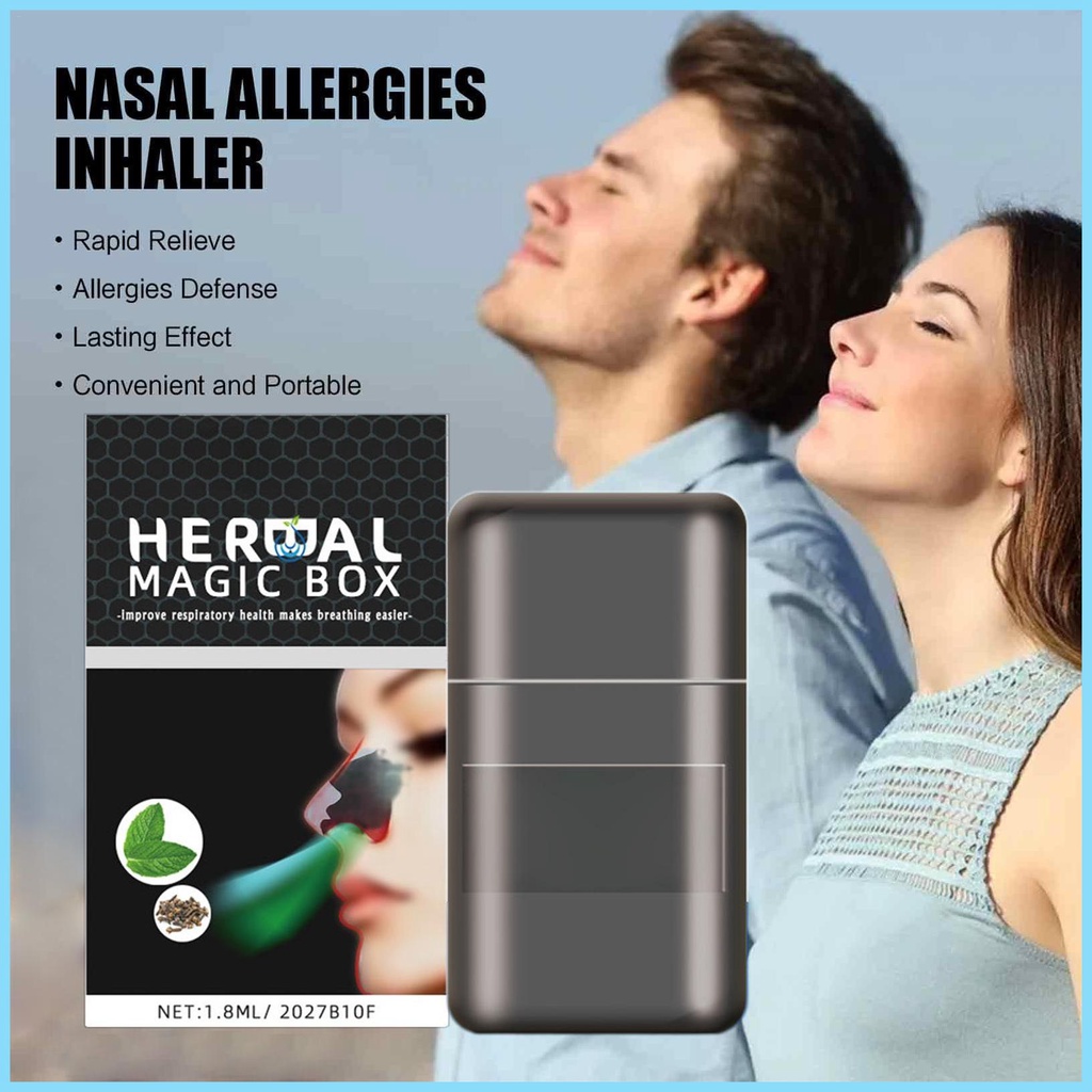 Nasal Inhaler DualUse Nasal Congestion Inhaler Natural Oil Blend Nasal