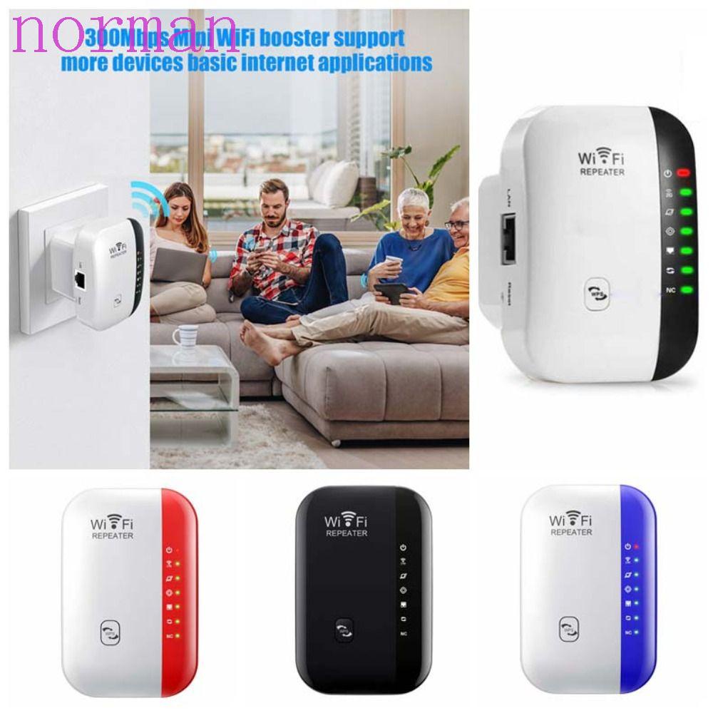 NORMAN WiFi Amplifier, 300Mbps Wireless WIFI Signal Boosters, Portable